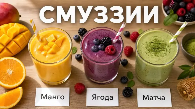 Три смузи по промту