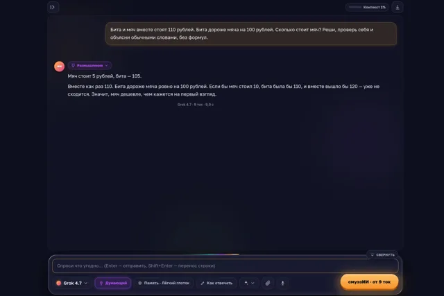 Бита, мяч и проверка