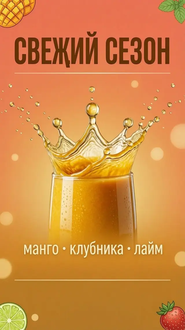 Постер «СВЕЖИЙ СЕЗОН» по-русски